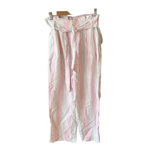 MADEWELL Stripe Paperbag Pants - Picture 4 of 8